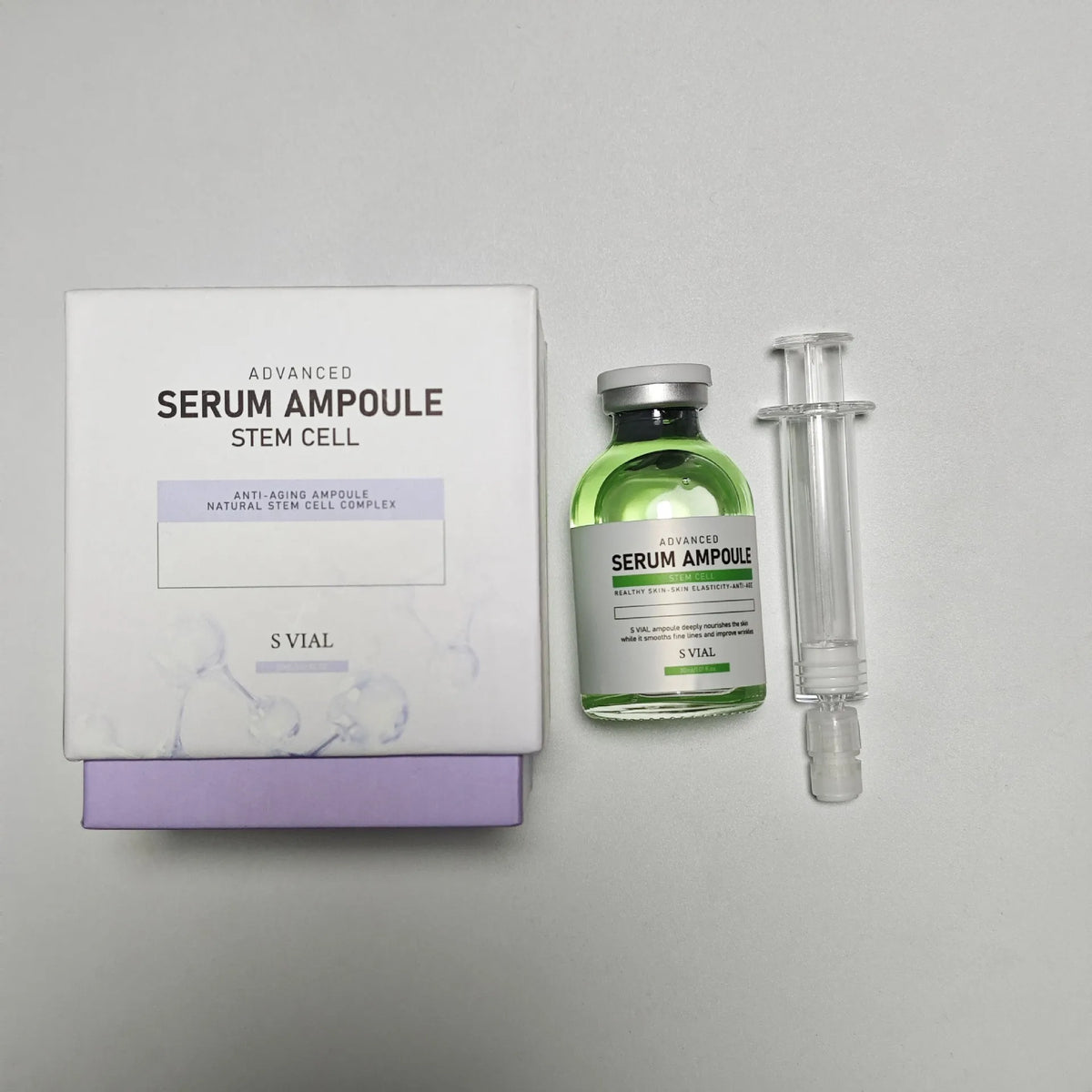 Women's PDRN Salmon DNA Stem Cell Brightening Ampoule Serum 1 fl oz