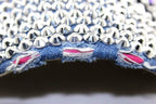 Women's Rhinestone Butterfly Denim Baseball Cap Adjustable Snapback