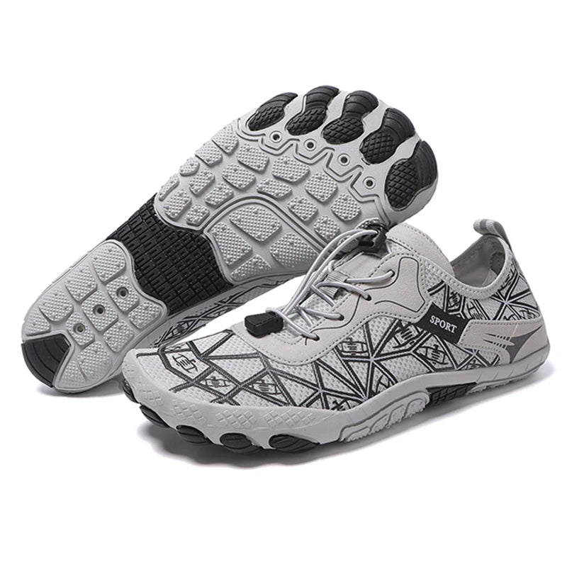 Men's Quick-Dry Water Shoes Lightweight Barefoot Aqua Socks