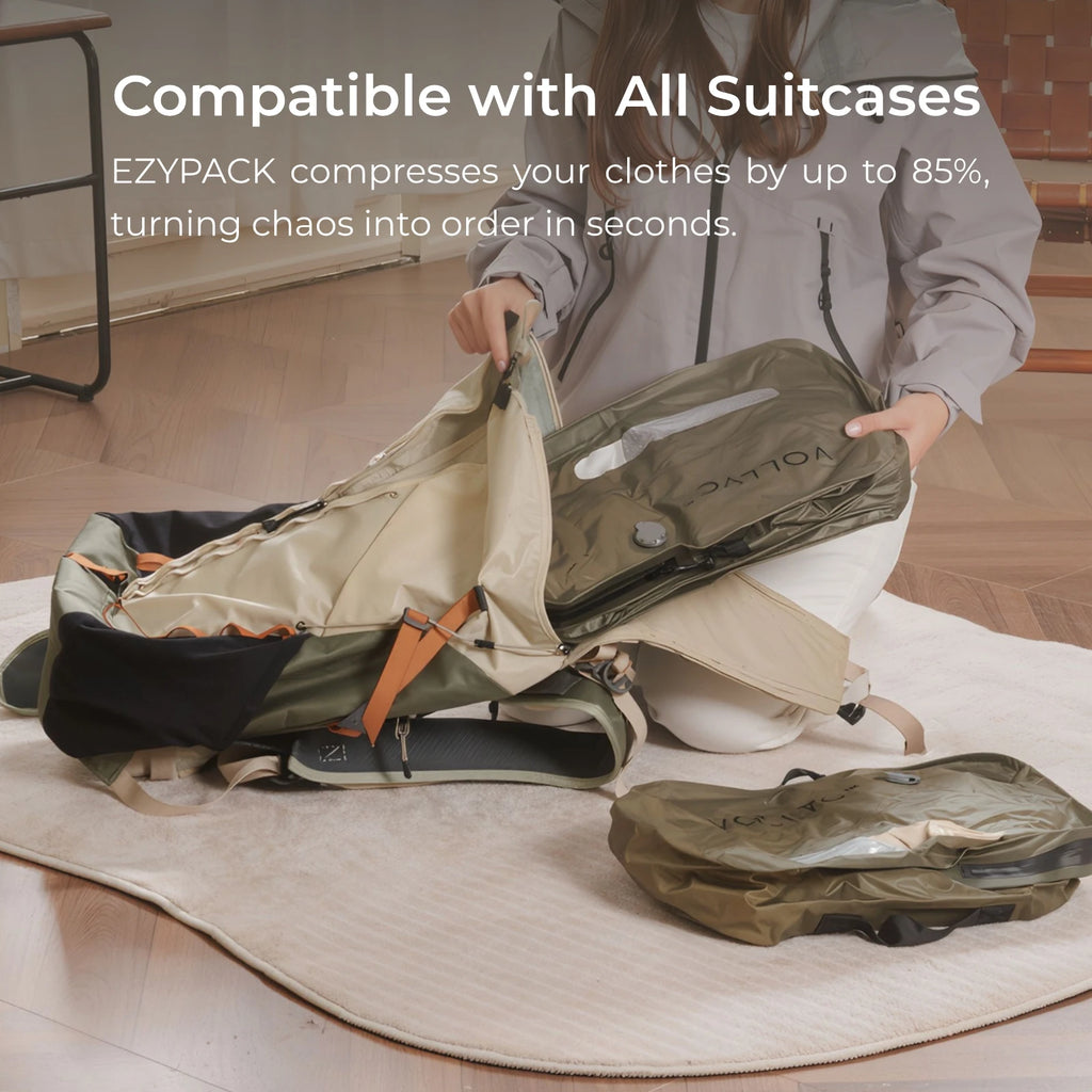 Vacuum Storage Bag and Travel Compression Luggage Bag