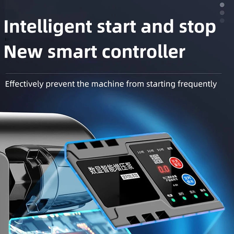 Automatic Water Pressure Booster Pump and Silent Tap Water Heater