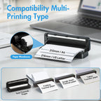 Portable Wireless Bluetooth Inkless Thermal Mobile Printer U8