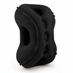 Inflatable Neck Pillow with Eye Mask and Earplugs