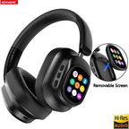 ANC Wireless Bluetooth Over Ear Headphones Touch Screen AI