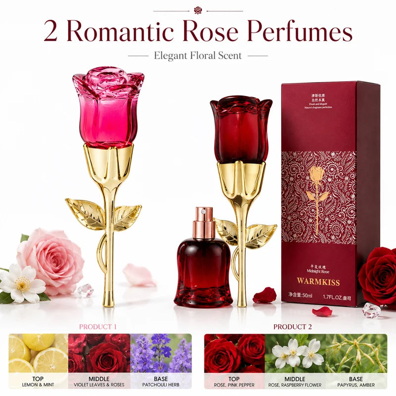 Women's Midnight Rose Floral Eau De Parfum 1.7 fl oz