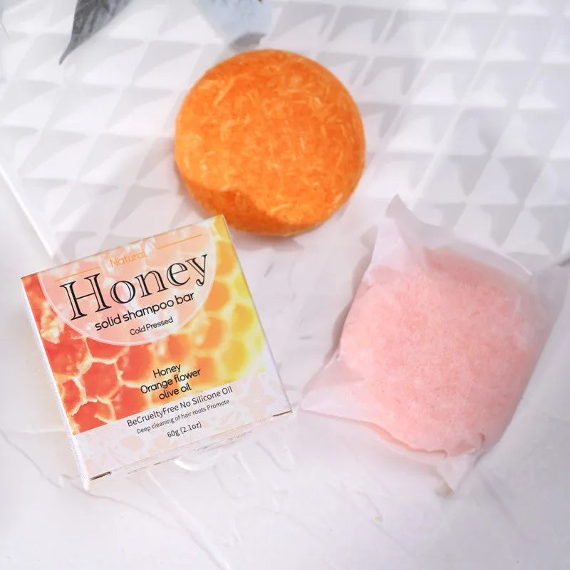 Natural Honey Essence Shampoo Bar for Dry Hair 2.1 oz