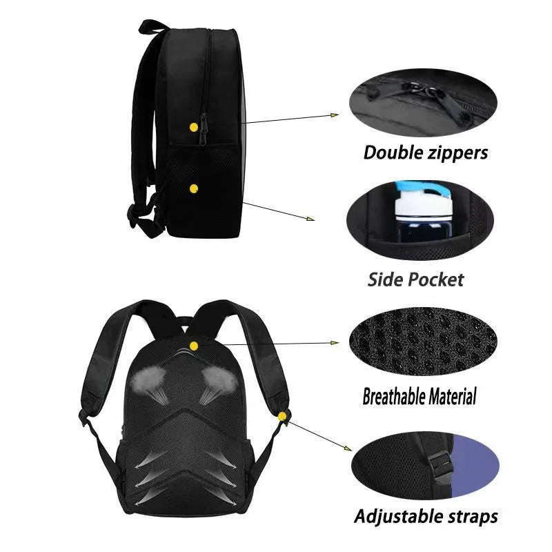 Kids' Speaker Printed Large Capacity School Travel Backpack