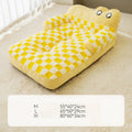 Warm Fleece Pet Sofa Bed and Winter Sleeping Kennel Mat Cushion