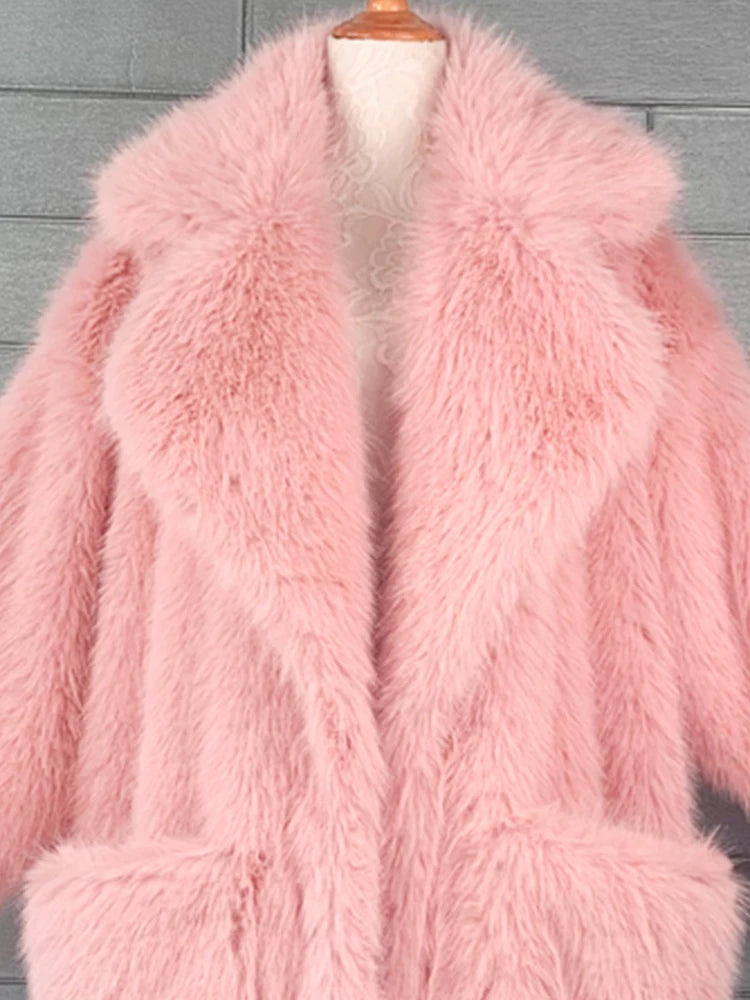 Women's Thick Warm Faux Fur Coat N22C013016