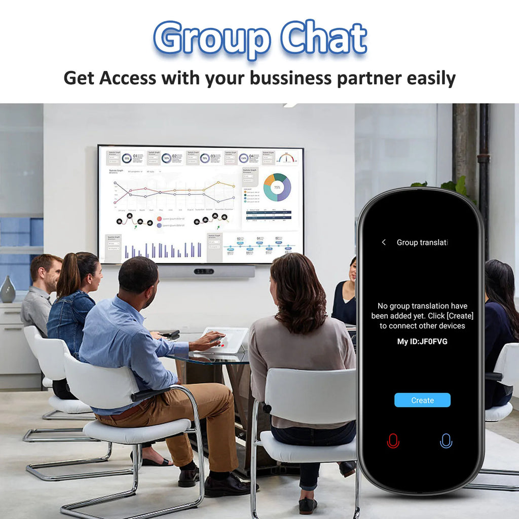 Portable AI Voice Real-Time Language Translator Device Z2