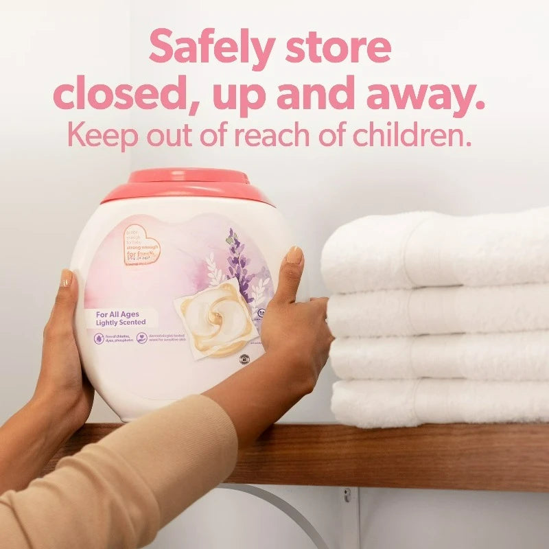 Laundry Detergent Pods and Sensitive Skin Stain Remover
