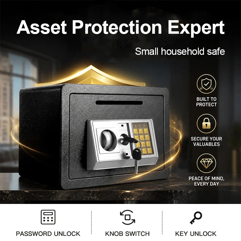 Digital Lock Home Safe and Electronic Security Box