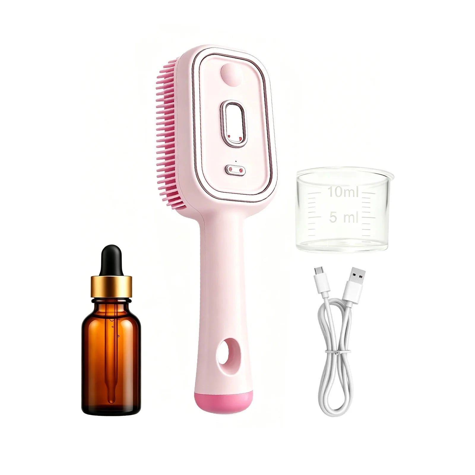 Electric Spray Air Cushion Massage Hair Straightener Steaming Comb
