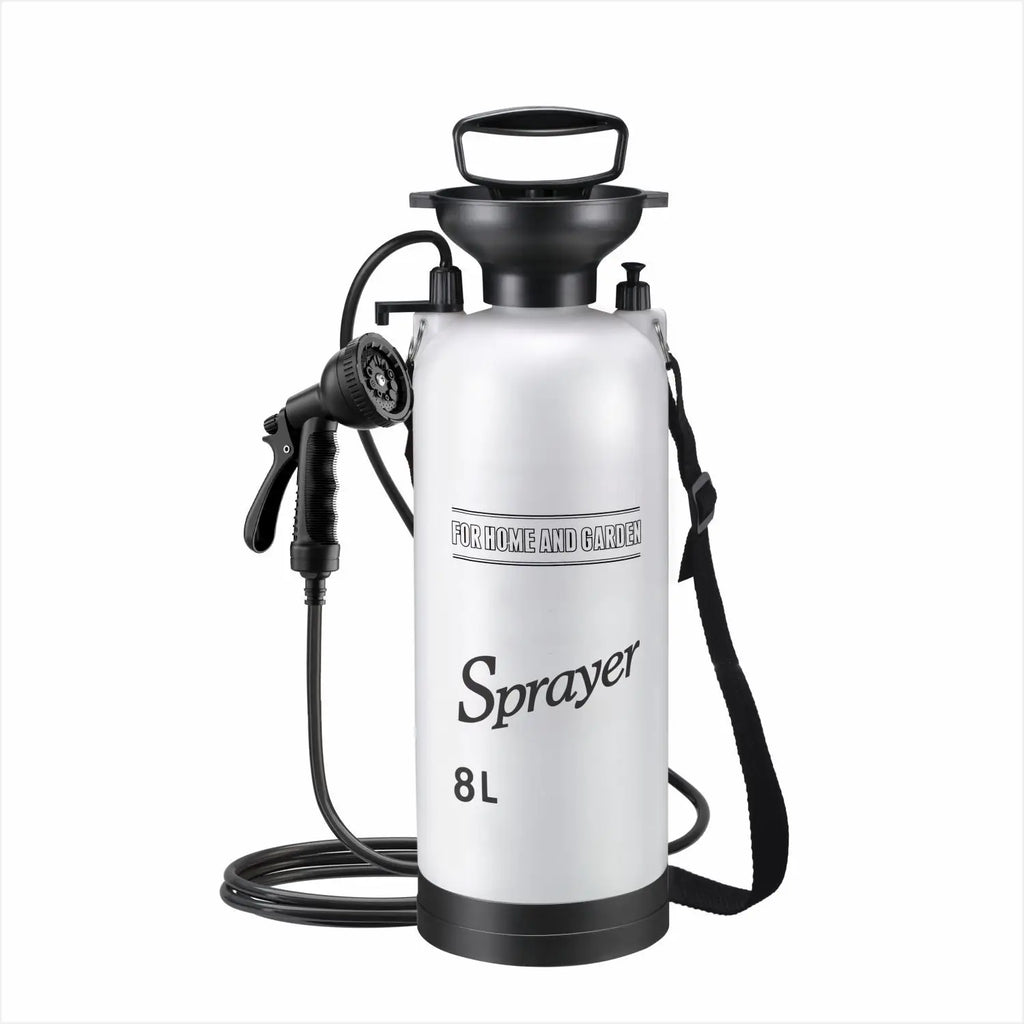 Portable Manual Camping Shower with 9.8-ft Hose