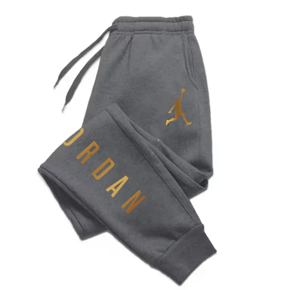 Men's Casual Letter Print Loose Comfortable Sports Pants