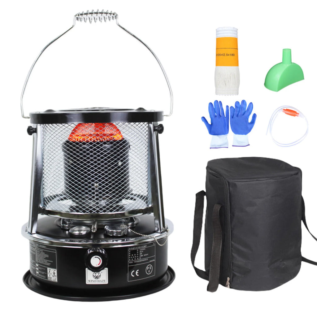 Liftable Kerosene Stove Heater and Outdoor Windproof Camping Cooking Stove