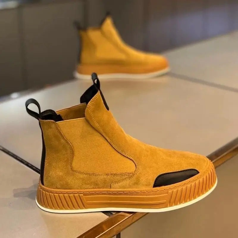 Men's High Top Platform Sneaker Winter Snow Boots