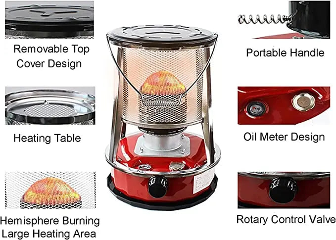 Portable Kerosene Stove Heater and Outdoor Camping Grill