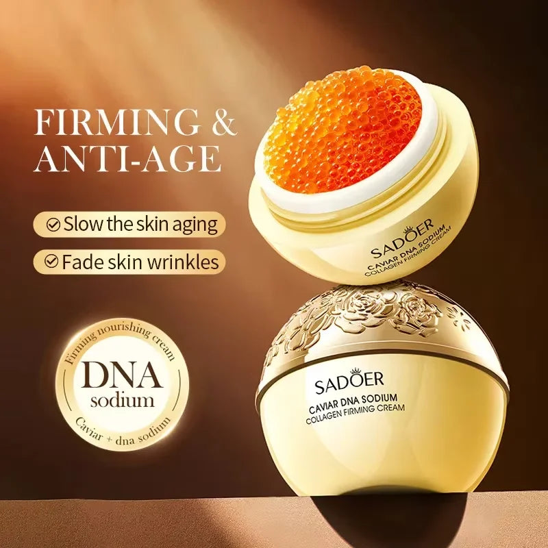 Women's Collagen Pearl Caviar Firming Anti-Wrinkle Face Cream 1.1 oz