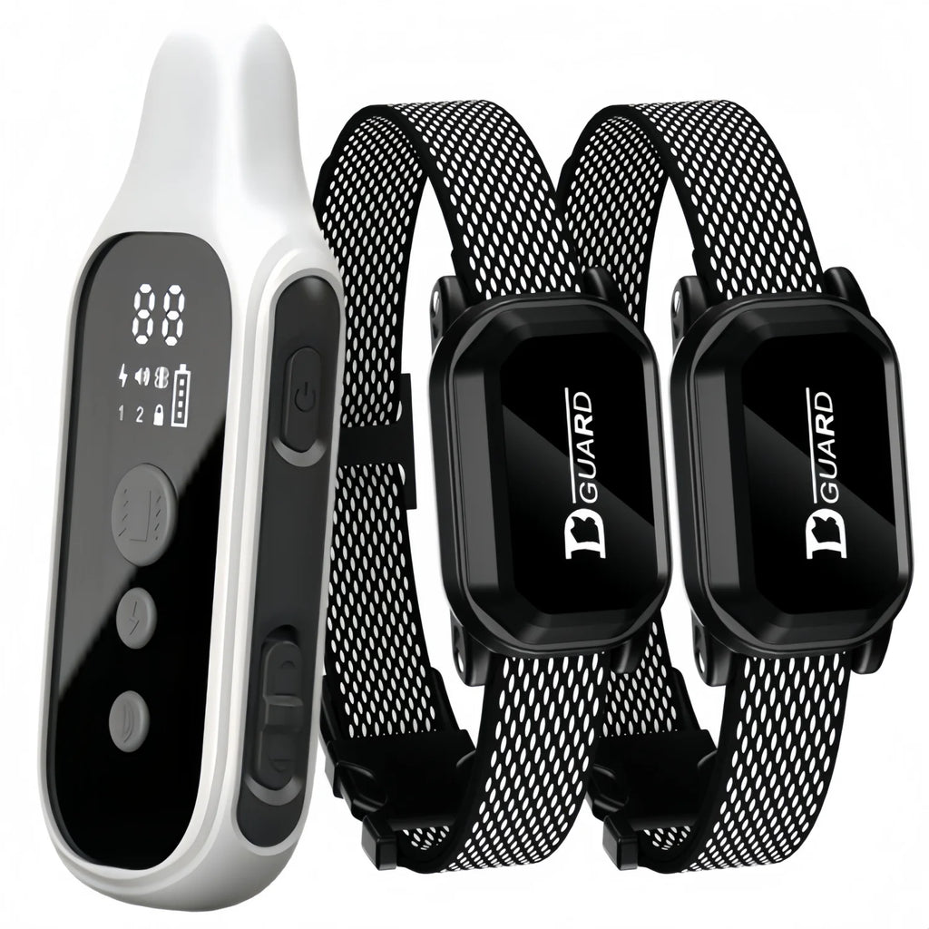 800m Range Dog Training Collar Waterproof Rechargeable Remote Control with LCD Display