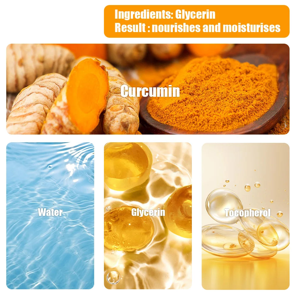 Unisex Turmeric Nourishing Brightening Eye Cream Stick WA-02-331 0.2 oz