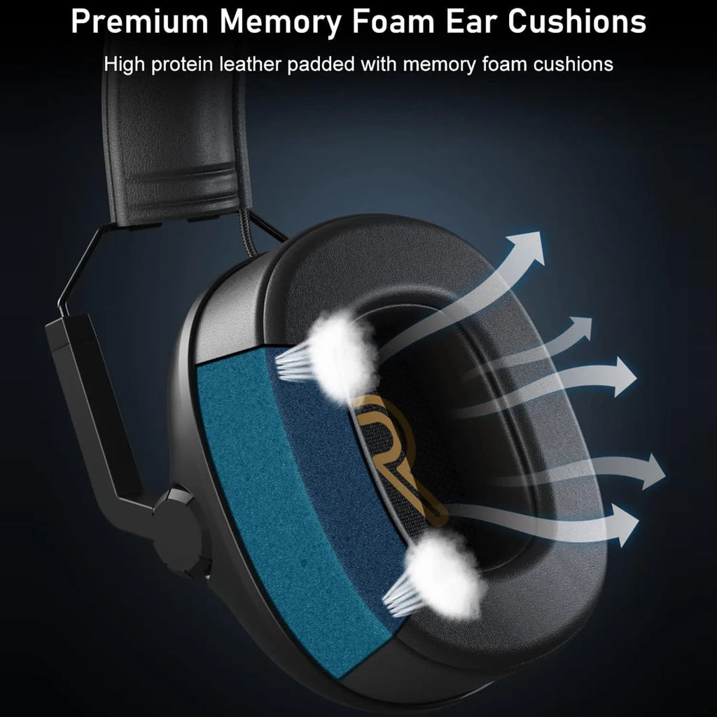 HiFi Wired Over Ear Gaming Headset with Mic