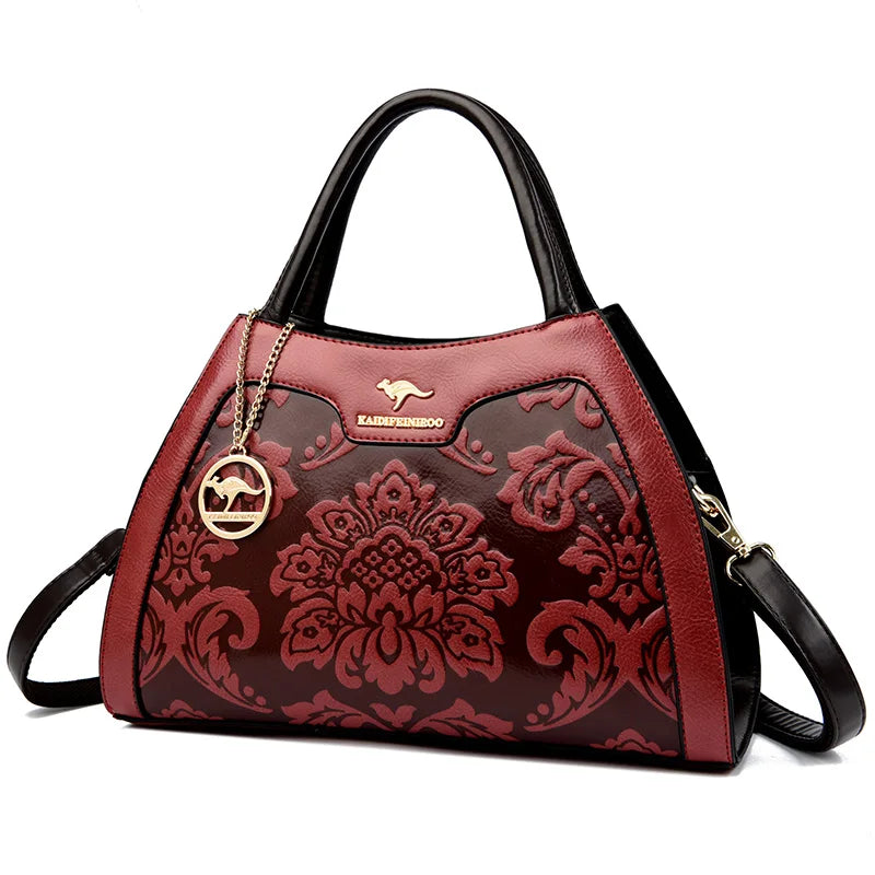 Women's Soft PU Leather Shoulder Crossbody Bag