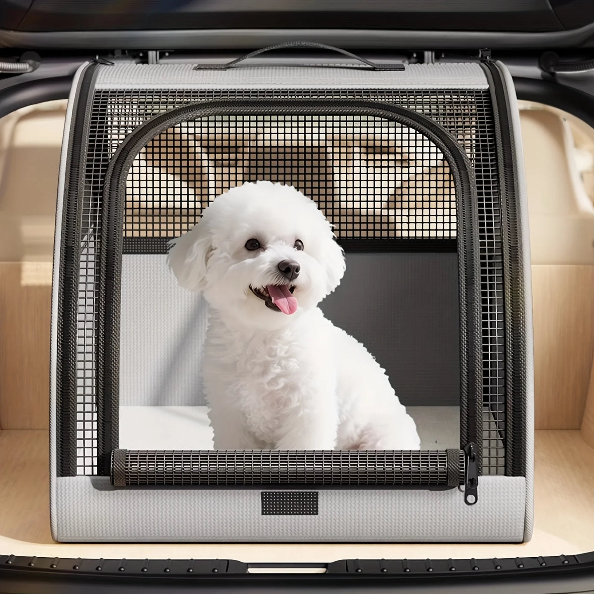 Portable Breathable Pet Travel Car Seat Bed