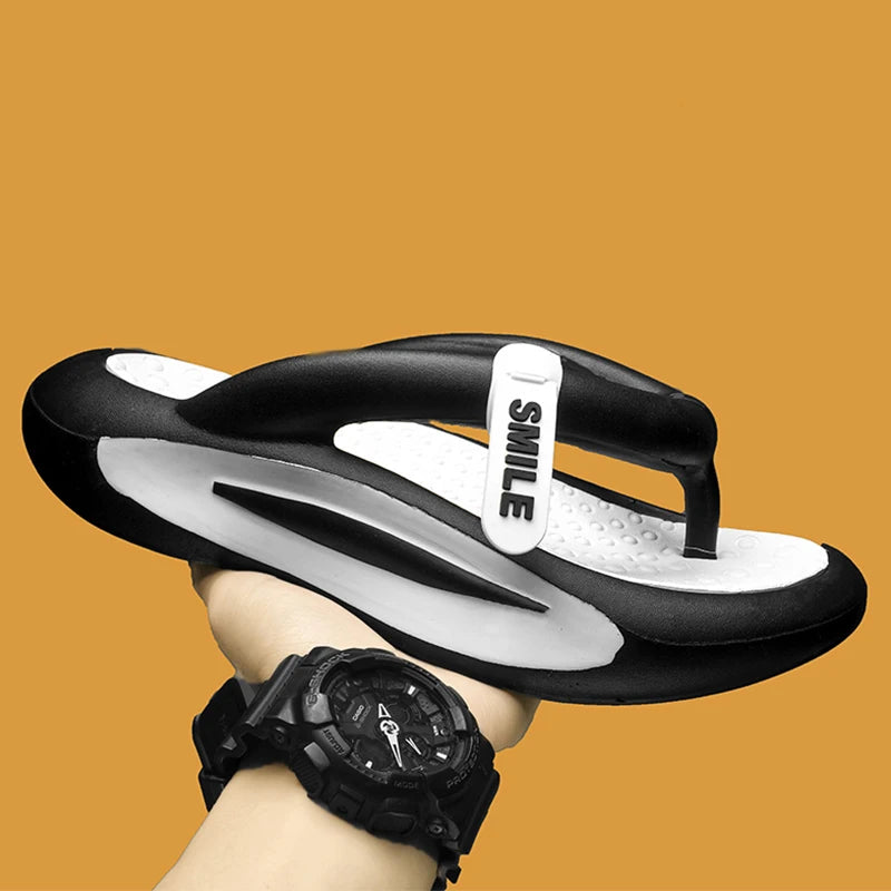 Unisex Platform EVA Slides Non-Slip Indoor Shower Sandals