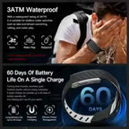 Screenless Fitness Tracker Health Smart Band and ECG Activity Monitor