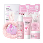 Sakura 7-Piece Skincare Set Hydrating Facial Routine All Skin Types