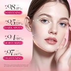 Salmon Pink Peptide Collagen Protein Skincare Set Firming Hydrating Kit