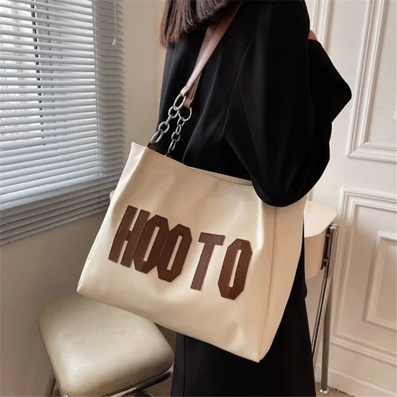 Women's Casual Canvas Shoulder Tote Bag