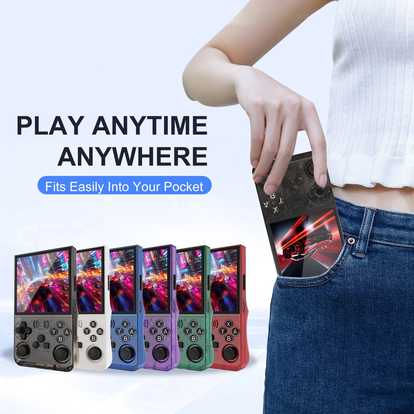4.0 Inch Screen Retro Handheld Video Game Console ANS13