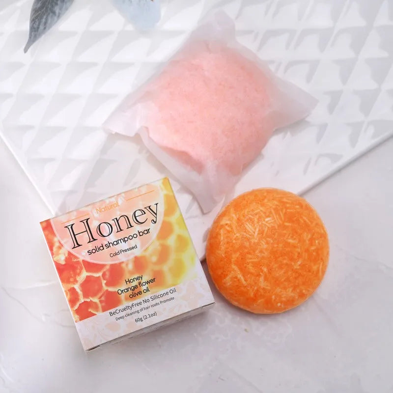 Natural Honey Essence Shampoo Bar for Dry Hair 2.1 oz