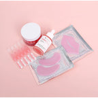 PDRN Pink Collagen Facial Skincare Set Moisturizing Serum and Cream