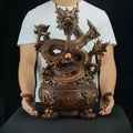 Dragon Wealth Statue and Desktop Decorative Figurine