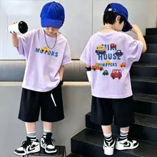 Kids' Classic Cotton Crew Neck T-Shirt