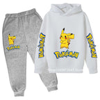 Kids' Cartoon Hoodie Sweatshirt Pants Two-Piece Set