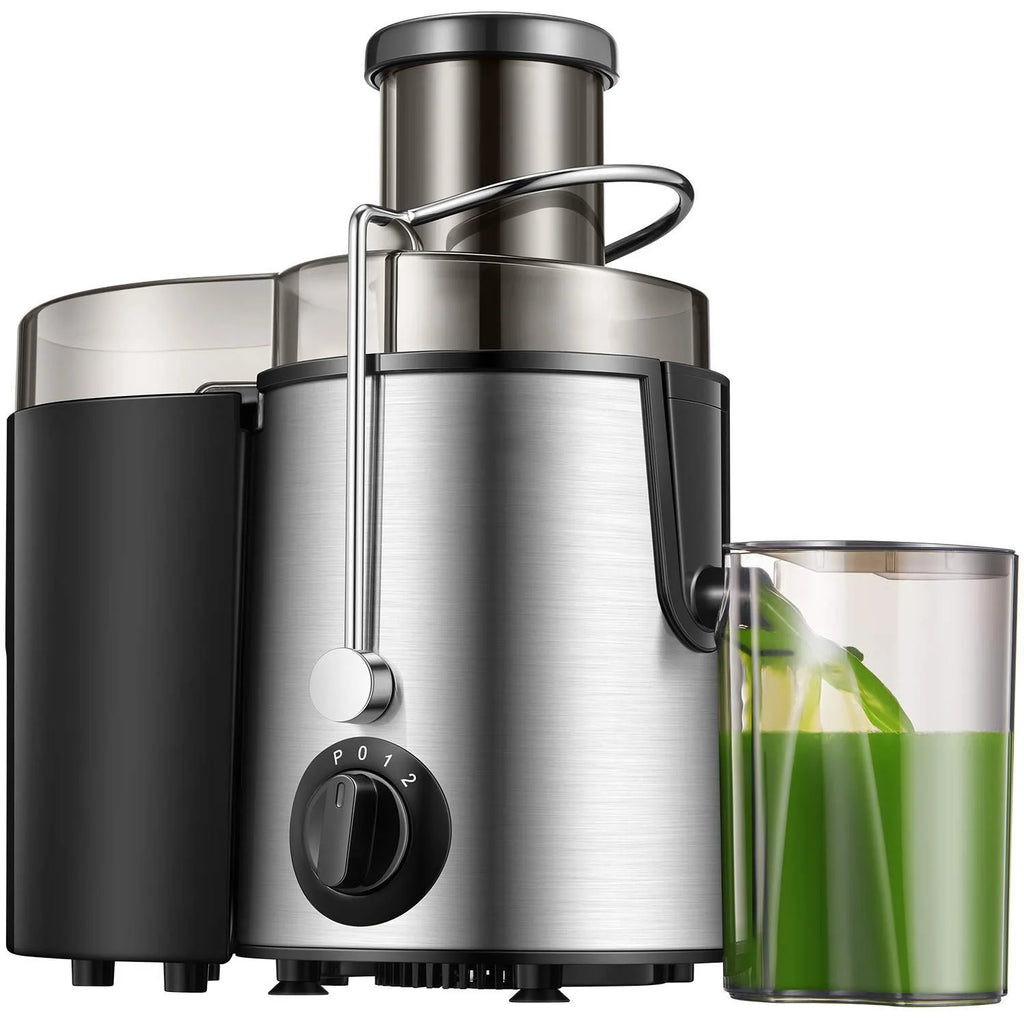 Centrifugal Fruit and Vegetable Juicer with Wide Feed Chute 800W