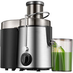 Centrifugal Fruit and Vegetable Juicer with Wide Feed Chute 800W