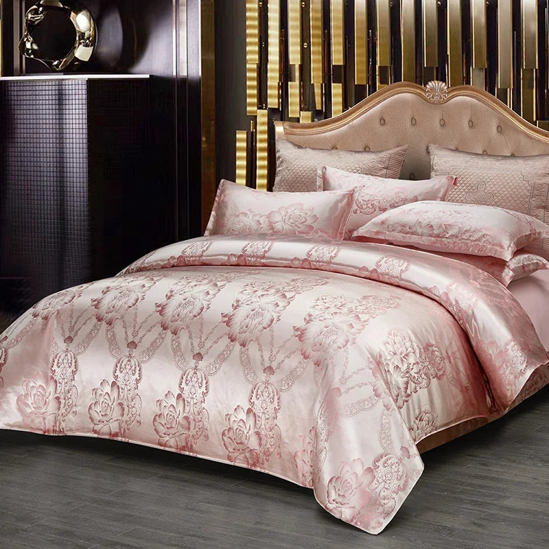 European Luxury Soft Duvet Cover and Bedroom Bedding Set