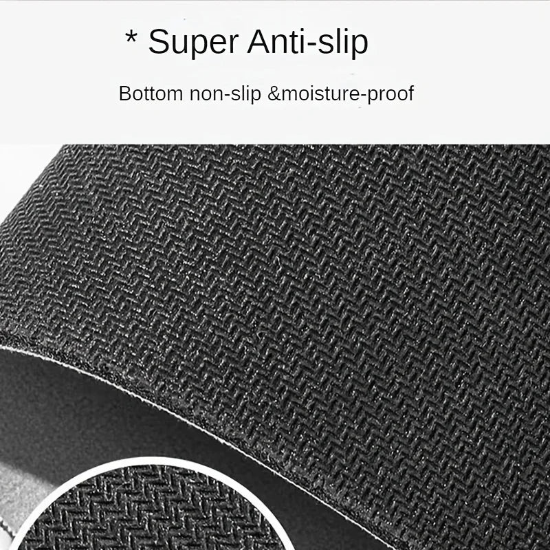 L-Shaped Diatomaceous Earth Non-Slip Absorbent Bathroom Shower Mat