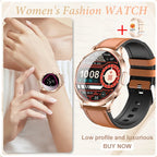 Women's Smart Watch with 1.32" AMOLED Touchscreen and Bluetooth Call