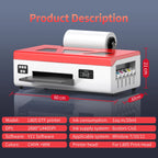 A4 DTF Transfer Printer and T-Shirt Printing Machine