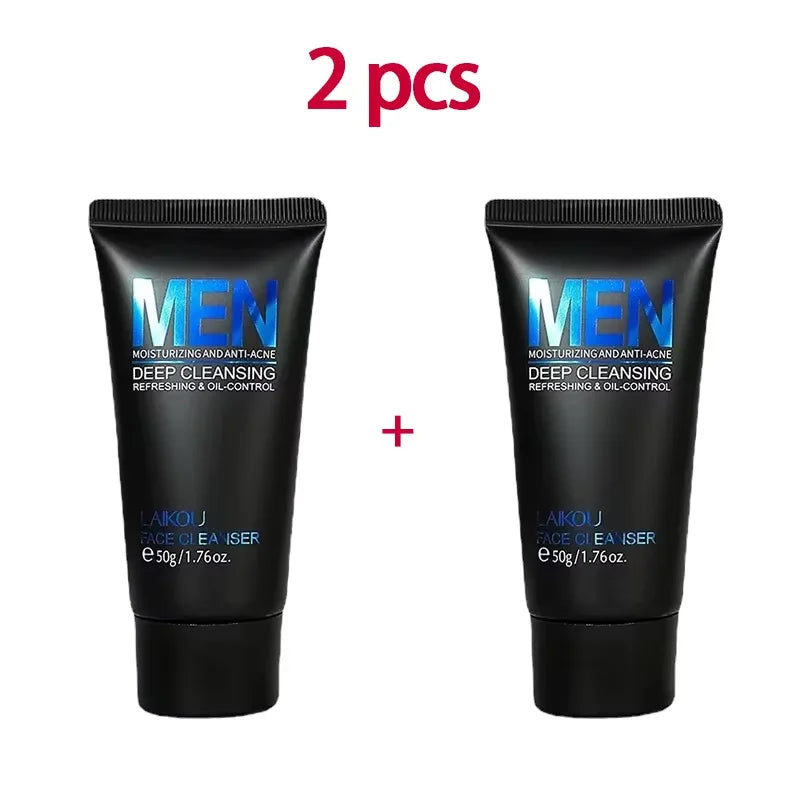 Men's Moisturizing Oil Control Face Wash Scrub LK91279