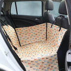 Waterproof Dog Car Seat Cover with Hammock Protector and Non-Slip Backing