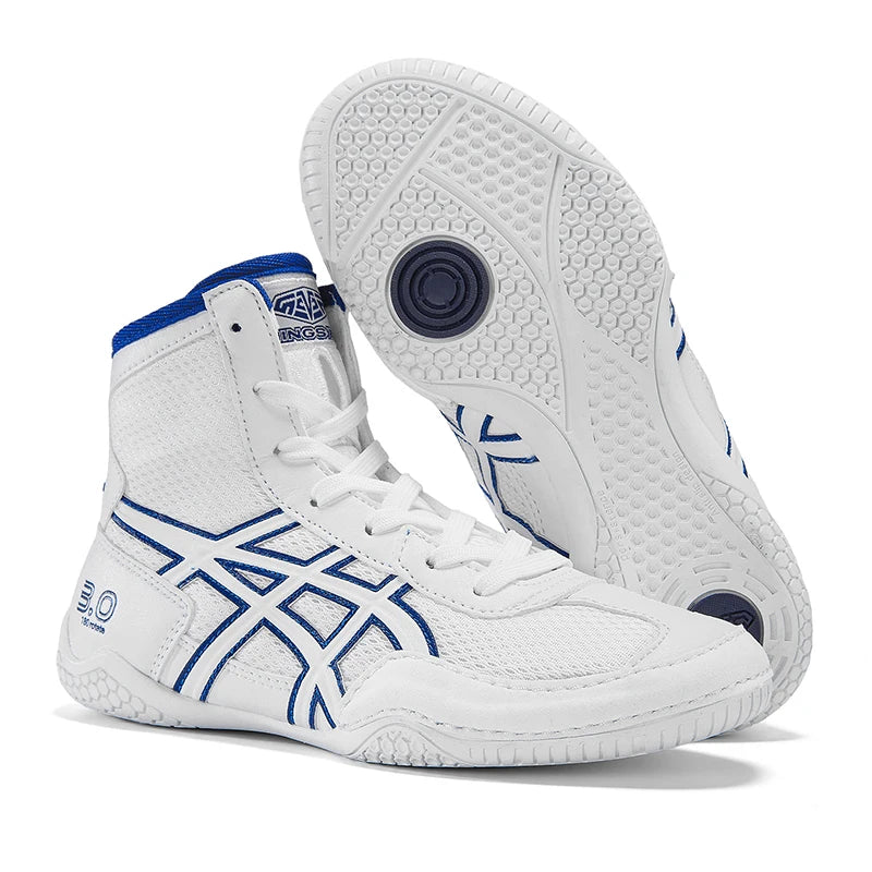 Unisex High Top Anti-Slip Wrestling Boxing Shoes