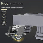 Adjustable Washing Machine Stand with Multi-Functional Fridge Base