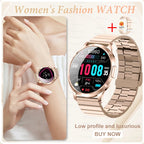 Women's Smart Watch with 1.32" AMOLED Touchscreen and Bluetooth Call